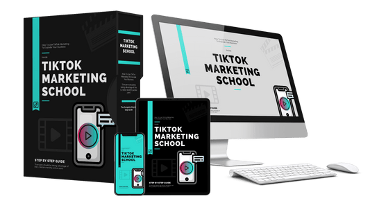 TikTok Marketing School Bundle (Audio + Video + eBook)